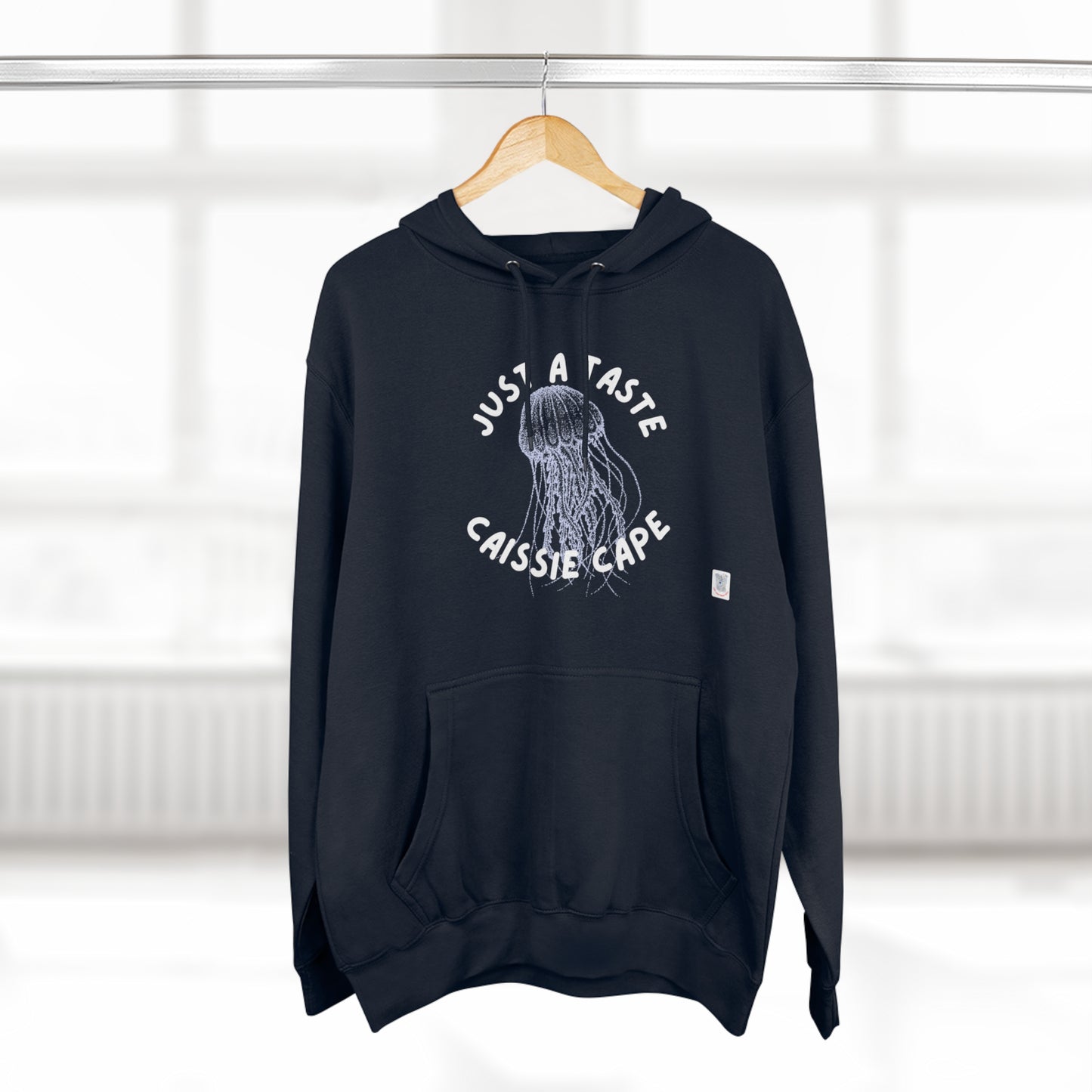 Caissie Cape New Brunswick Jellyfish Pullover Hoodie (Navy)