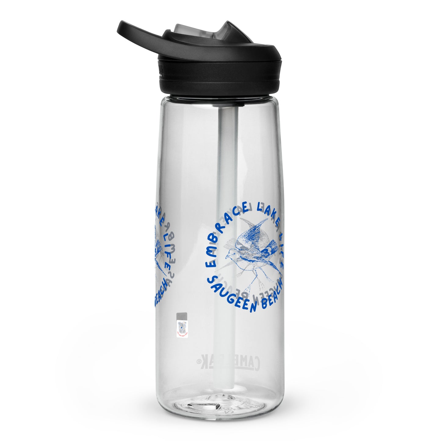 Saugeen Beach Ontario Sports water bottle