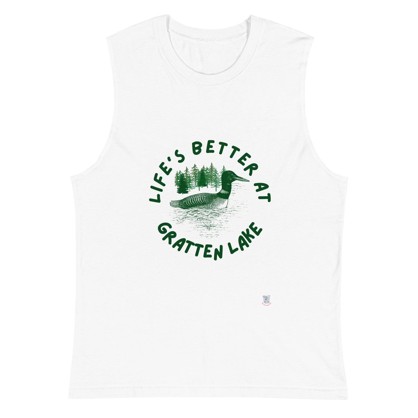 Gratten Lake Quebec Muscle Shirt