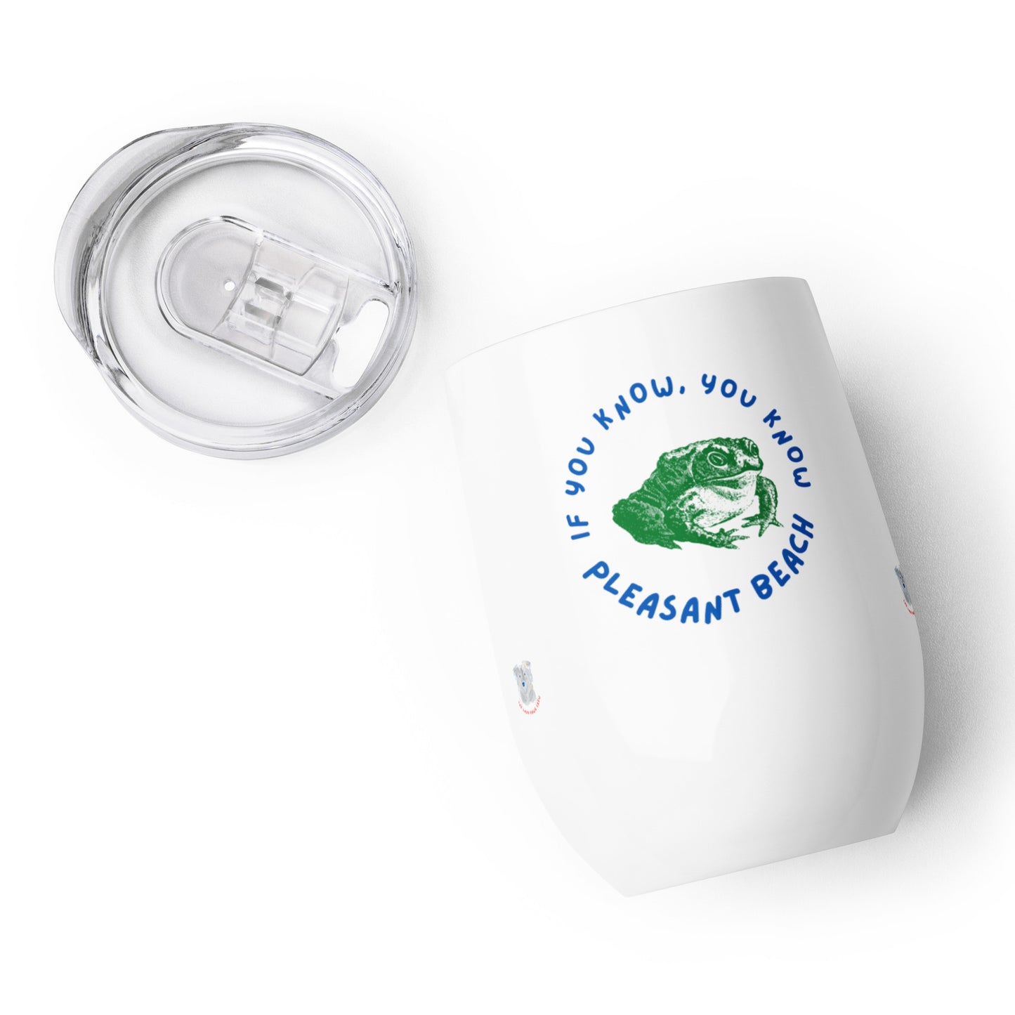 Pleasant Beach Wine tumbler