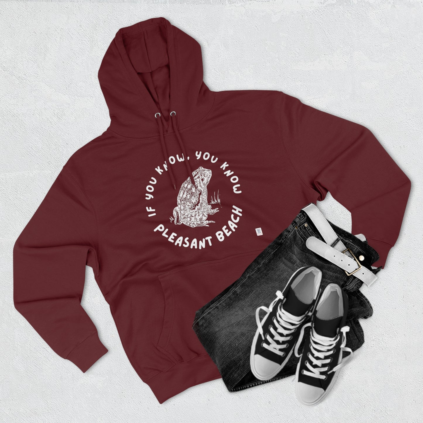 Pleasant Beach , Ontario Crew Pullover Hoodie