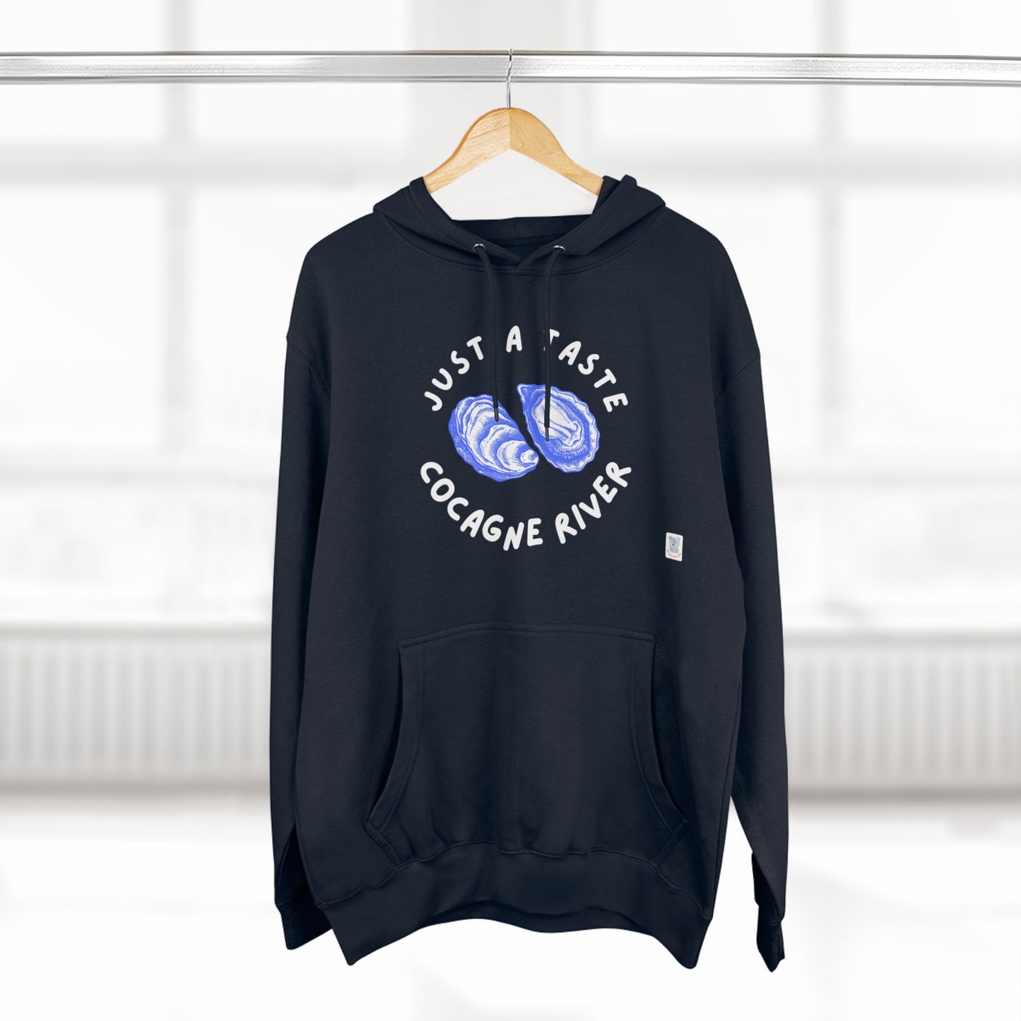 Cocagne River New Brunswick Pullover Hoodie (Navy)