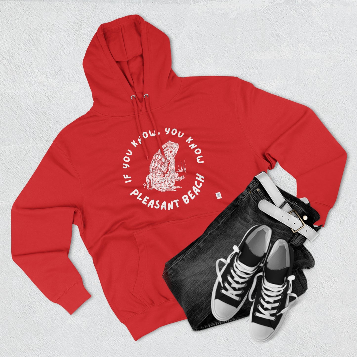 Pleasant Beach , Ontario Crew Pullover Hoodie