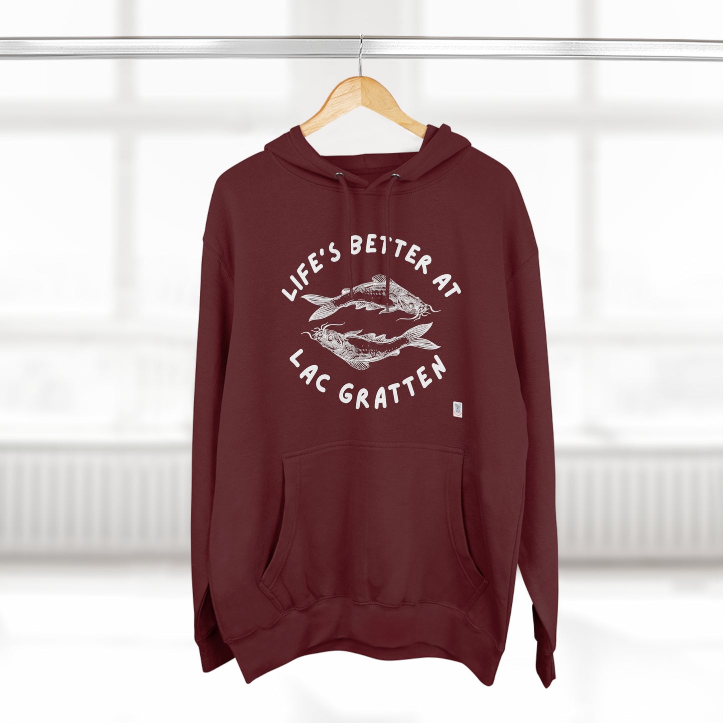 Gratten Lake, Quebec Pullover Hoodie