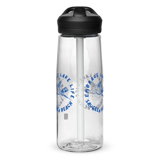 Saugeen Beach Ontario Sports water bottle